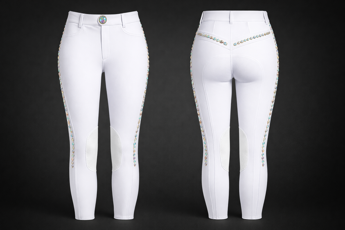 Pantaloni equestri donna ELYSIUM OPAL