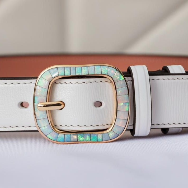 Cintura equestre ONLY WHITE Elysium Opal