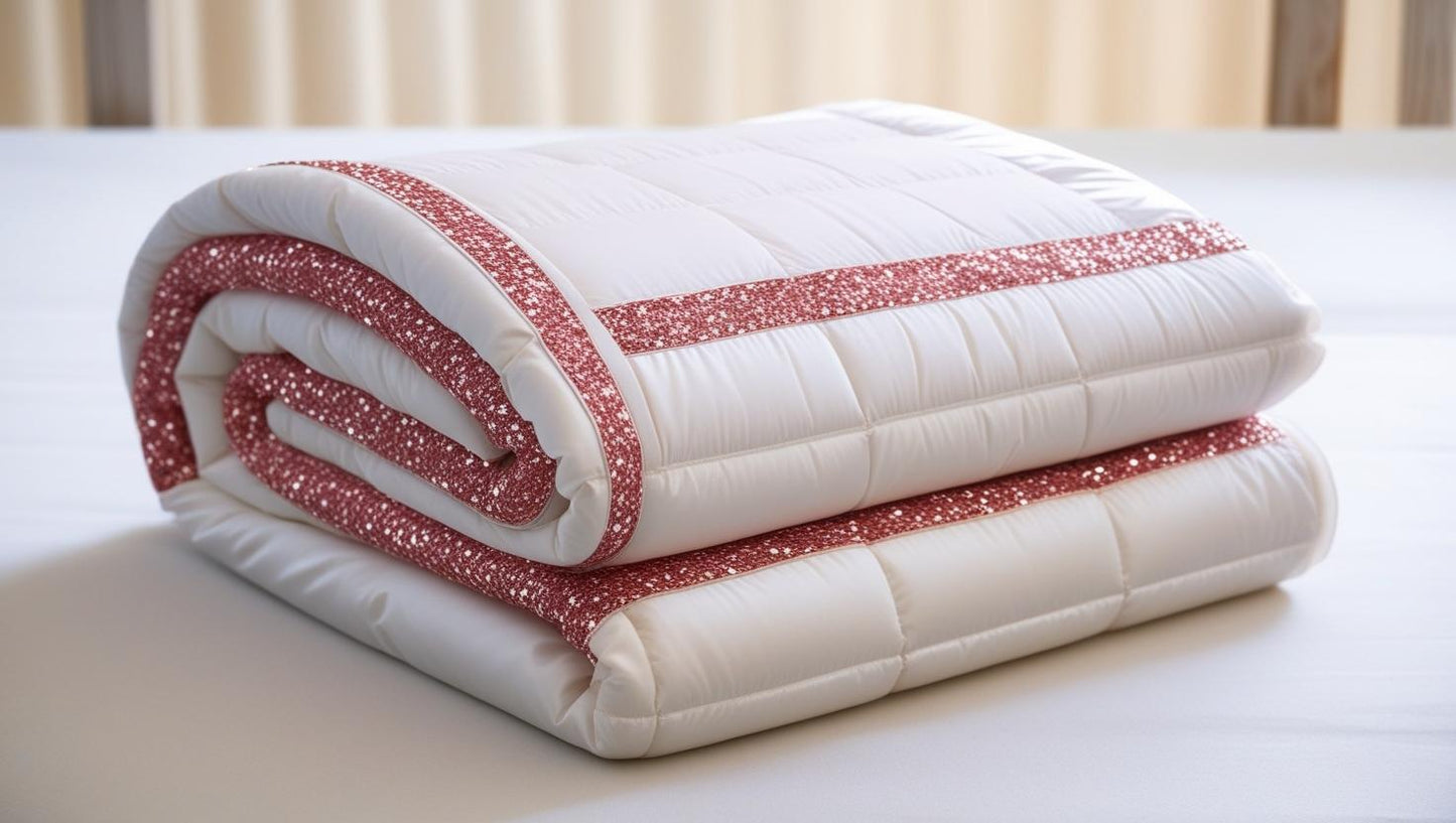 Coperta WHITE ROSE