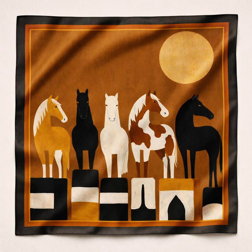 foulard LA TERRA DI ATON