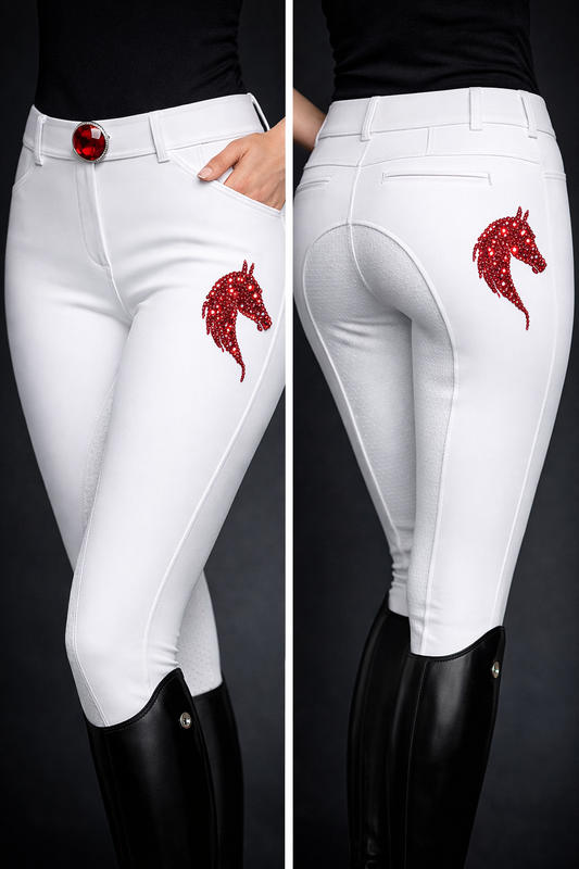 Pantalone gioiello- donna- CRIMISON EQUUS