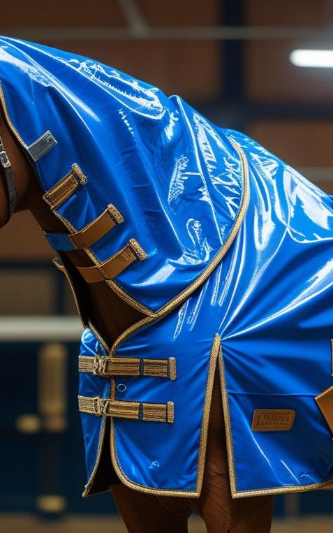 Set impermeabile e cuffietta impermeabili BLU IMPERIALE