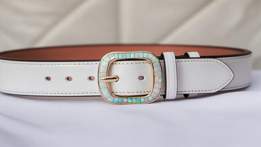 Cintura equestre ONLY WHITE Elysium Opal