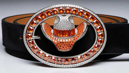 Cintura COWBOY GLITTER ORANGE