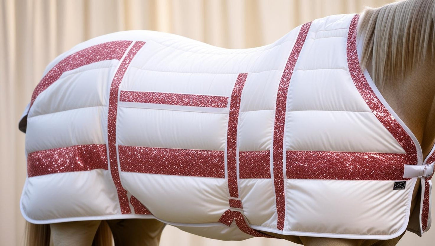 Coperta WHITE ROSE