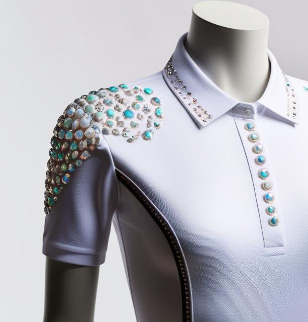 T-shirt donna maniche corte OPAL SKY