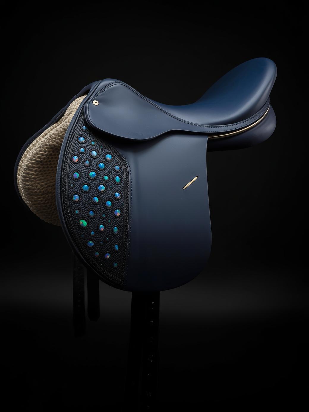 Sella inglese BLUE OPAL