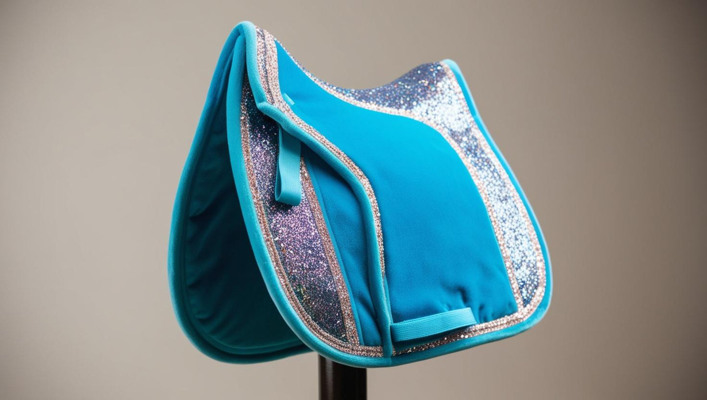 Set sottosella e briglia ELEGANZA FLUO