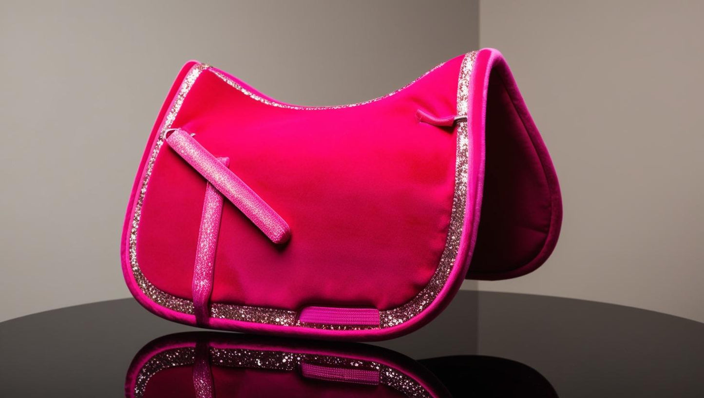 Set sottosella e briglia ELEGANZA FLUO